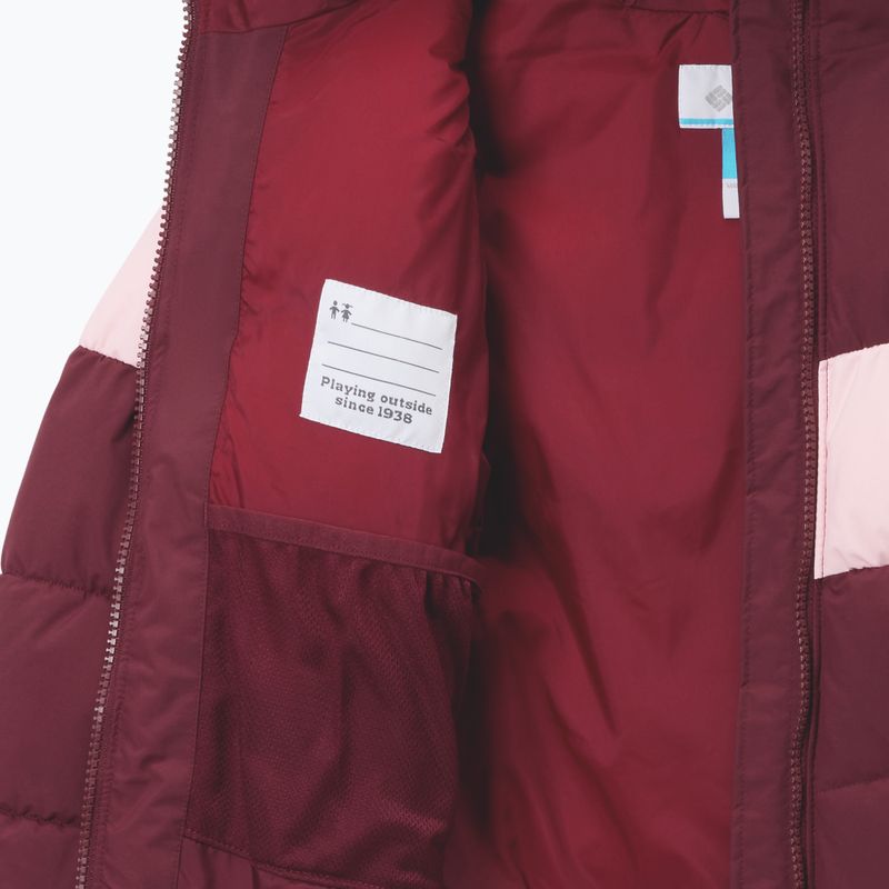 Geacă de schi pentru copii Columbia Arctic Blast III rich wine/satin pink 3