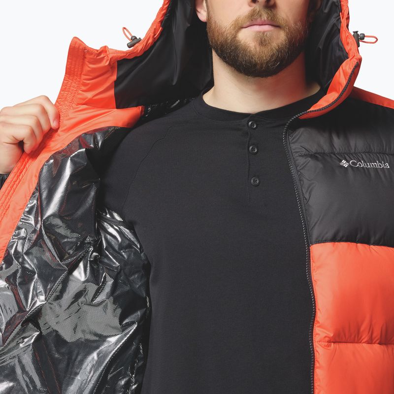 Geacă cu izolare pentru bărbați Columbia Pike Lake II Hooded zing/shark 9