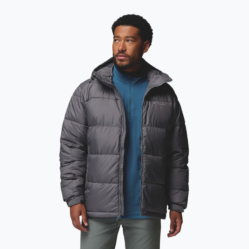 Geacă cu izolare pentru bărbați Columbia Pike Lake II Hooded city grey 4