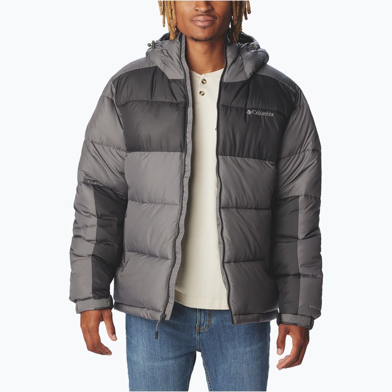 Geacă cu izolare pentru bărbați Columbia Pike Lake II Hooded city grey