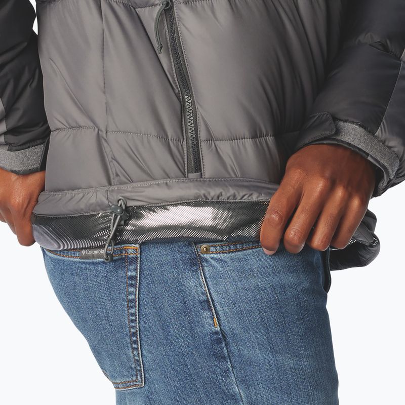Geacă cu izolare pentru bărbați Columbia Pike Lake II Hooded city grey 7