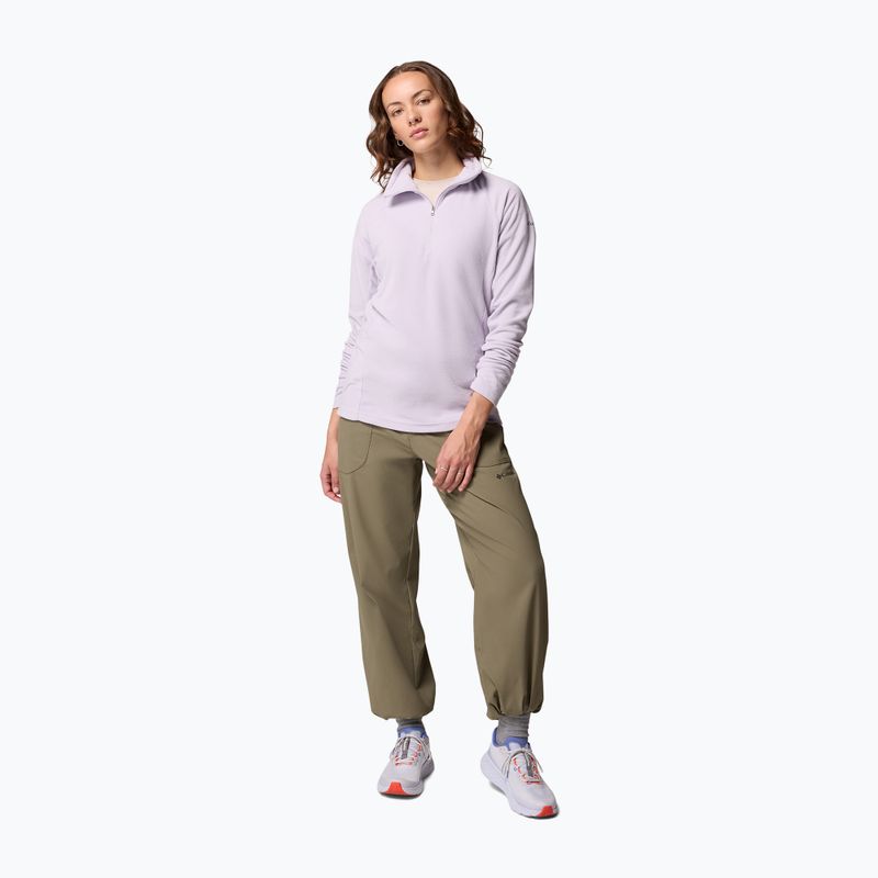 Bluză polar pentru femei Columbia Glacial IV 1/2 Zip lavender pearl 2