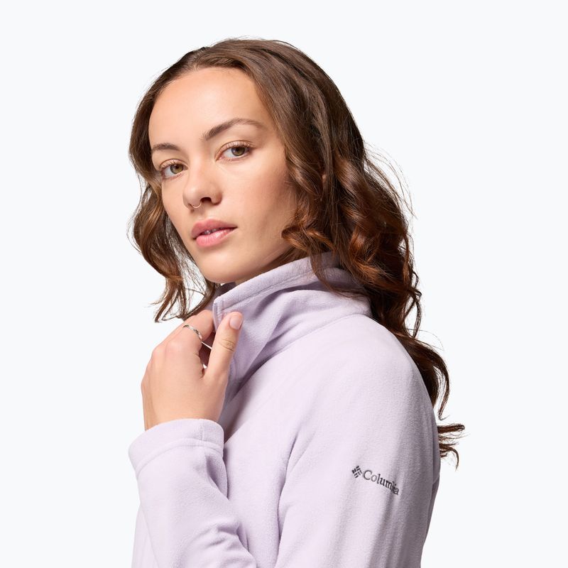 Bluză polar pentru femei Columbia Glacial IV 1/2 Zip lavender pearl 5