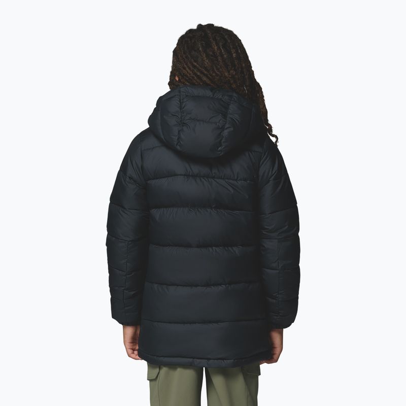 Geacă izolată pentru copii Columbia Pike Lake Mid black 10