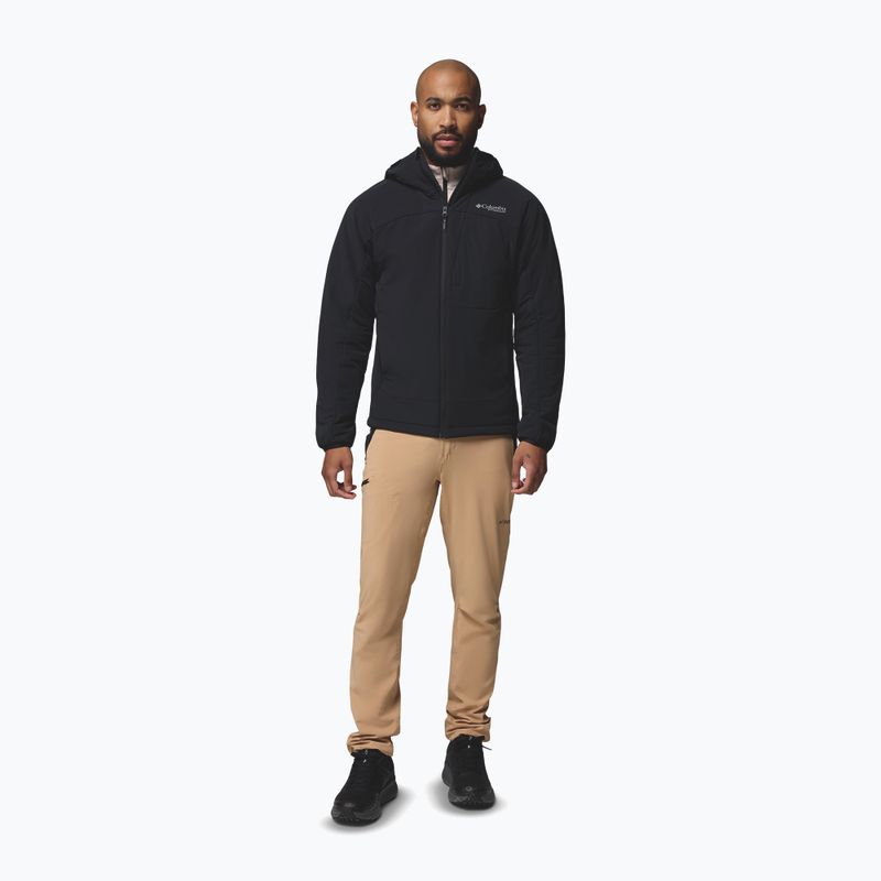 Geacă izolată pentru bărbați Columbia Silver Leaf Lite Hooded black 2