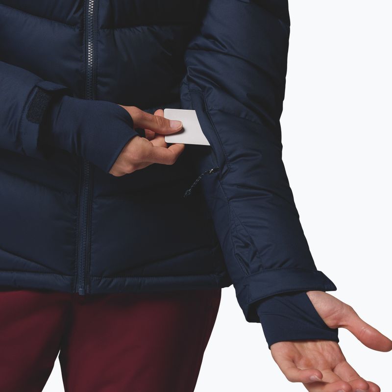 Geacă de schi pentru femei Columbia Abbott Peak II Ins collegiate navy/rich wine/eraser pink 6
