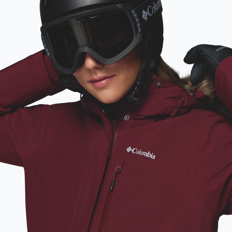 Geacă de schi pentru femei Columbia Ava Alpine II Ins rich wine 5