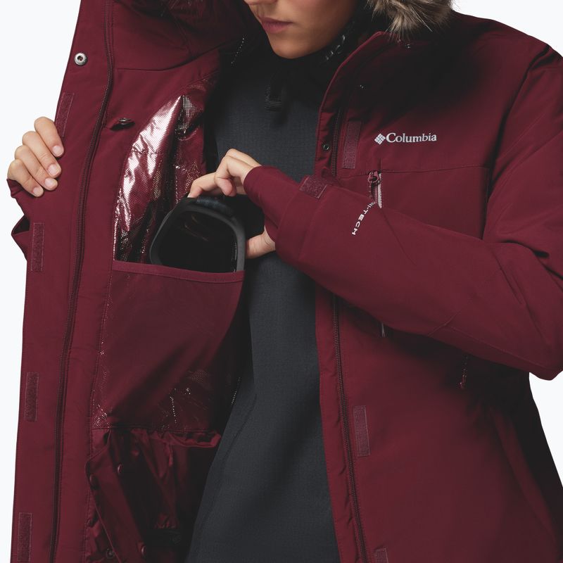 Geacă de schi pentru femei Columbia Ava Alpine II Ins rich wine 9