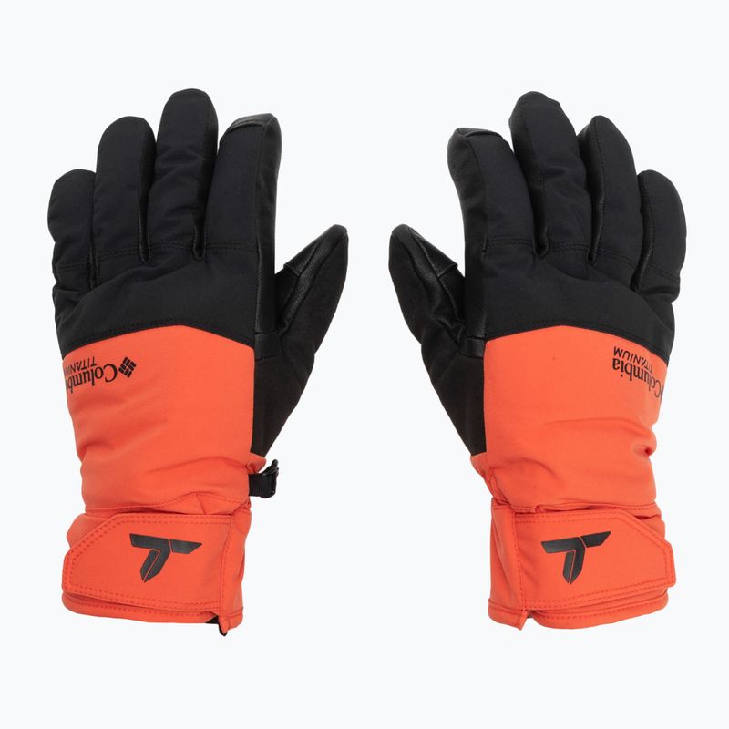 Mănuși de trekking pentru bărbați Columbia PowBound zing/black 2