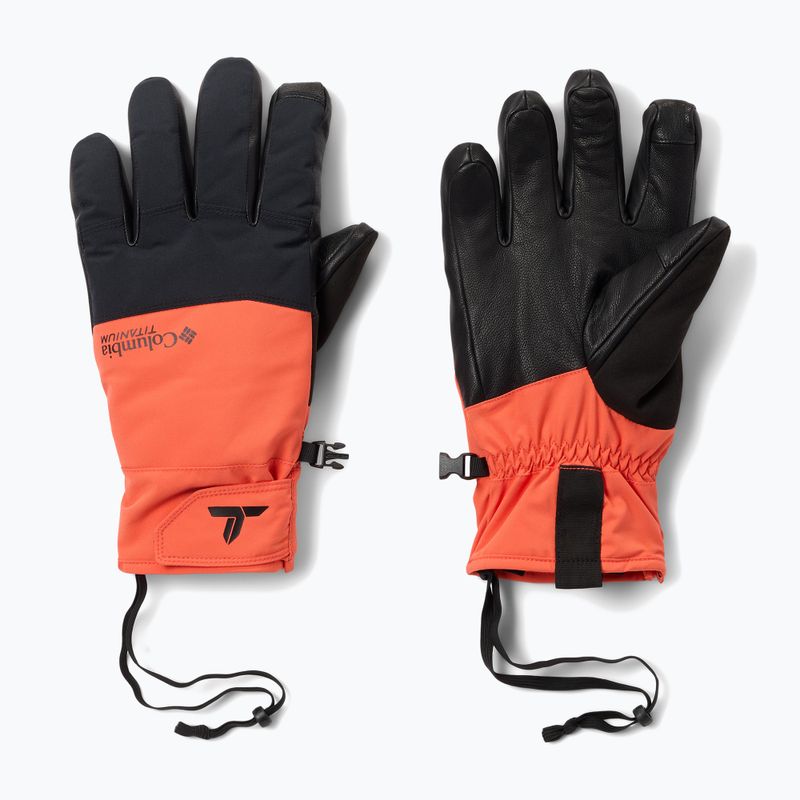 Mănuși de trekking pentru bărbați Columbia PowBound zing/black