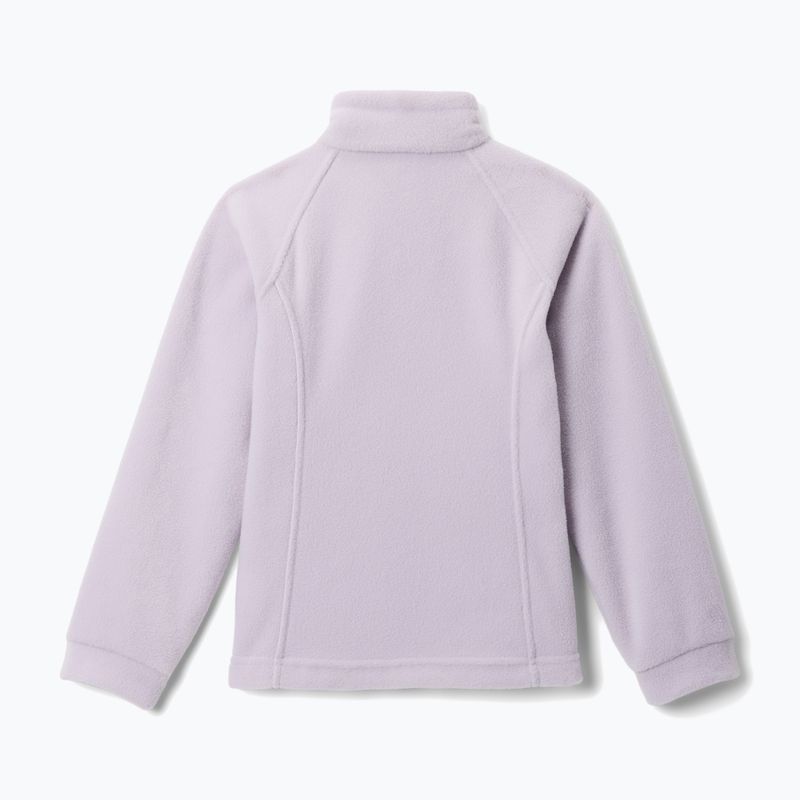 Bluză fleece pentru copii Columbia Benton Springs Fleece lavender pearl 2