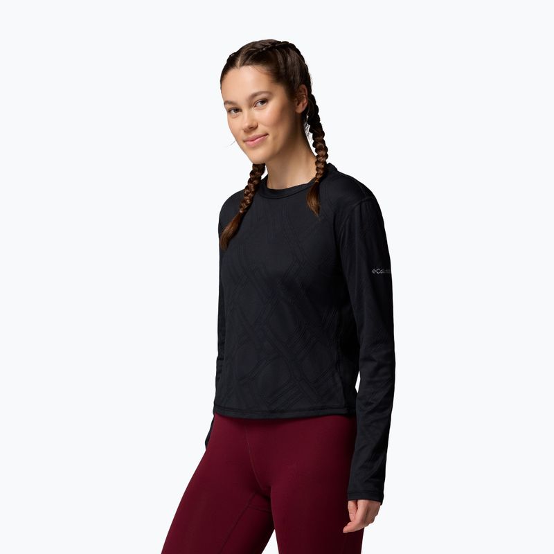 Longsleeve de trekking pentru femei Columbia Granite Point Crew black 4