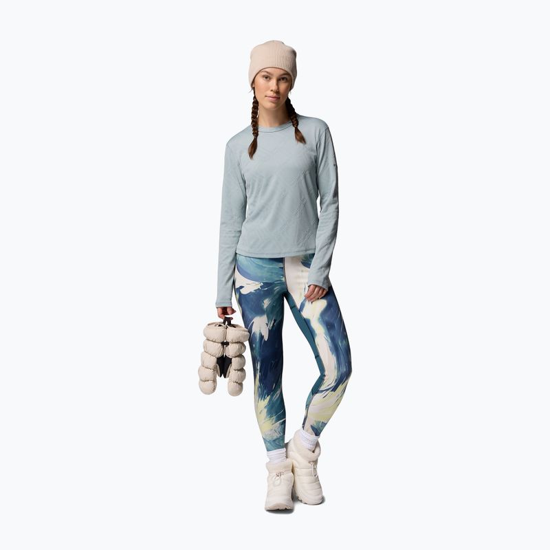 Longsleeve de antrenament pentru femei Columbia Granite Point Crew crushed blue 2