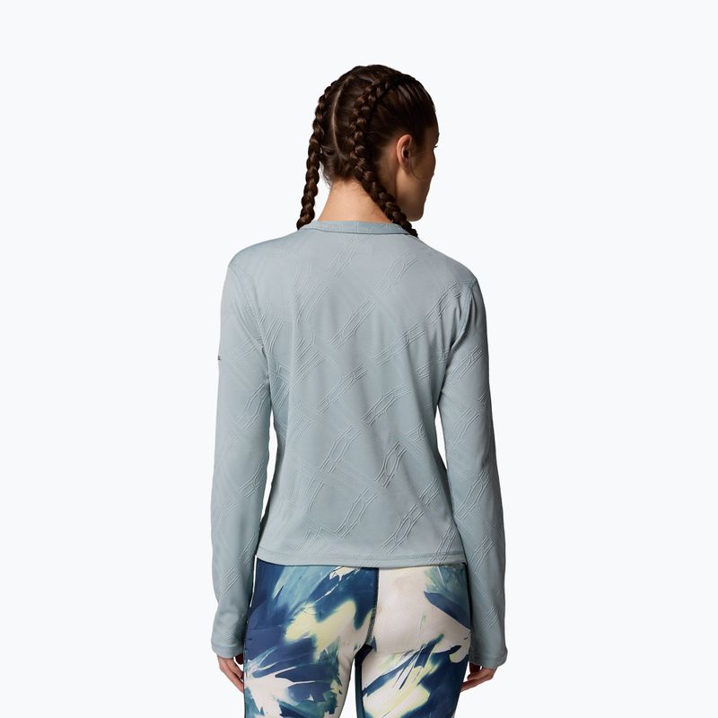 Longsleeve de antrenament pentru femei Columbia Granite Point Crew crushed blue 3