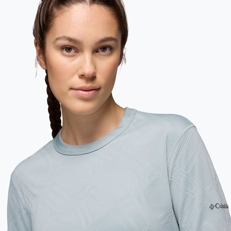 Longsleeve de antrenament pentru femei Columbia Granite Point Crew crushed blue 5