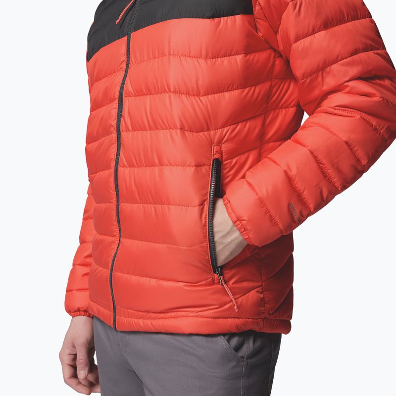 Geacă pentru bărbați Columbia Powder Lite II Hooded zing/shark 7