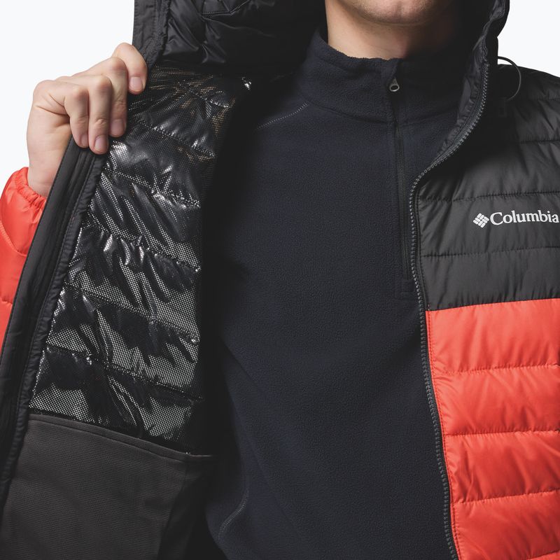 Geacă pentru bărbați Columbia Powder Lite II Hooded zing/shark 9