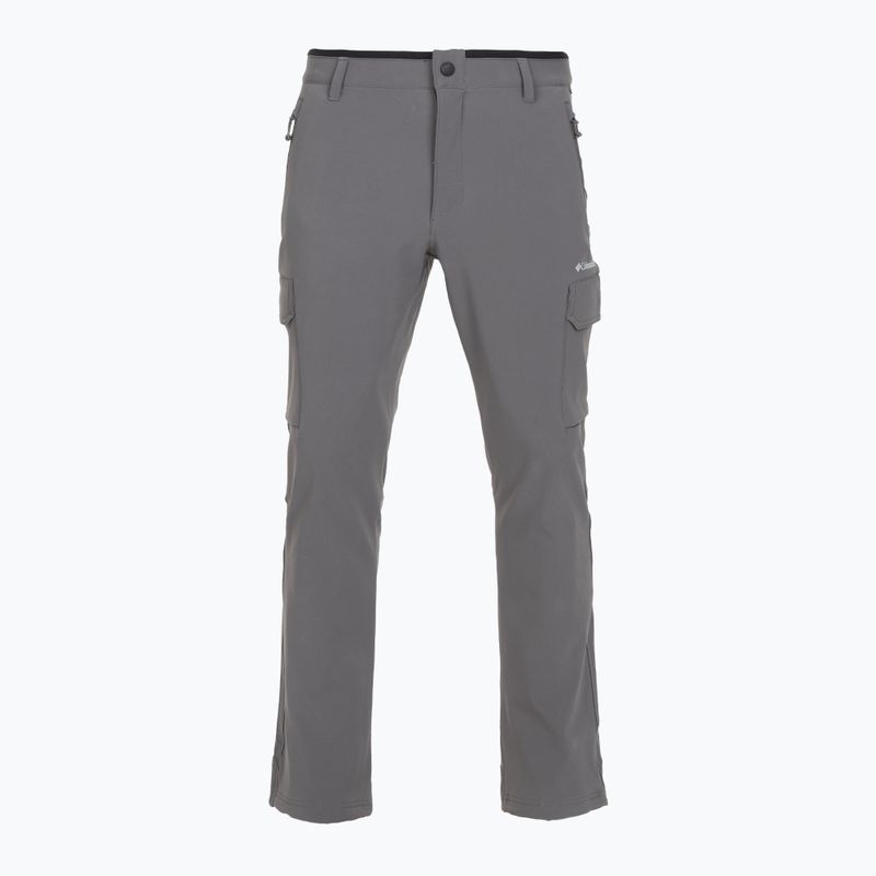 Pantaloni de trekking pentru bărbați Columbia Tech Trail Utility Winter city grey 11