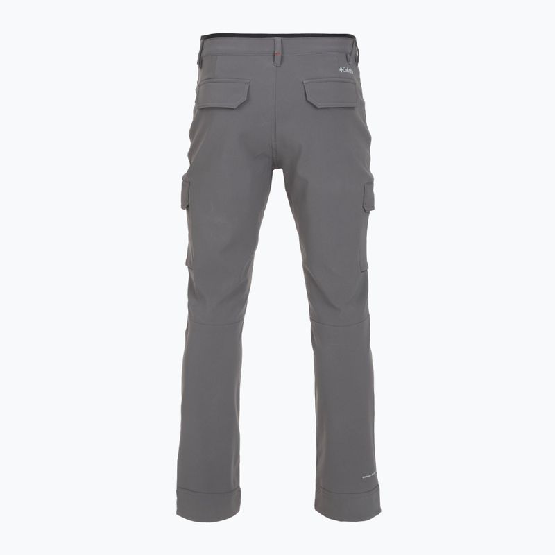 Pantaloni de trekking pentru bărbați Columbia Tech Trail Utility Winter city grey 12