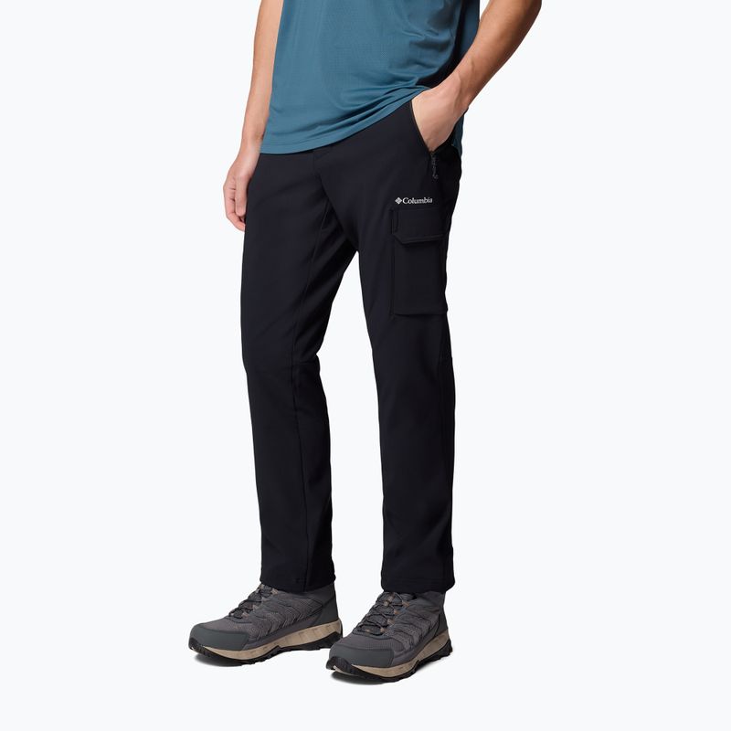 Pantaloni de trekking pentru bărbați Columbia Tech Trail Utility Winter black 4