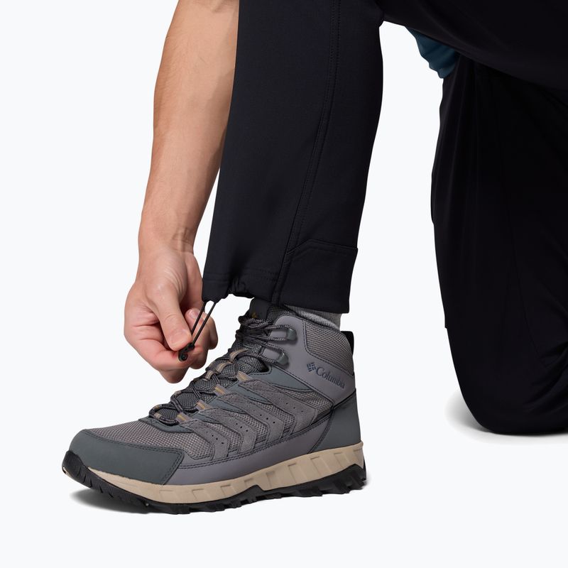 Pantaloni de trekking pentru bărbați Columbia Tech Trail Utility Winter black 8