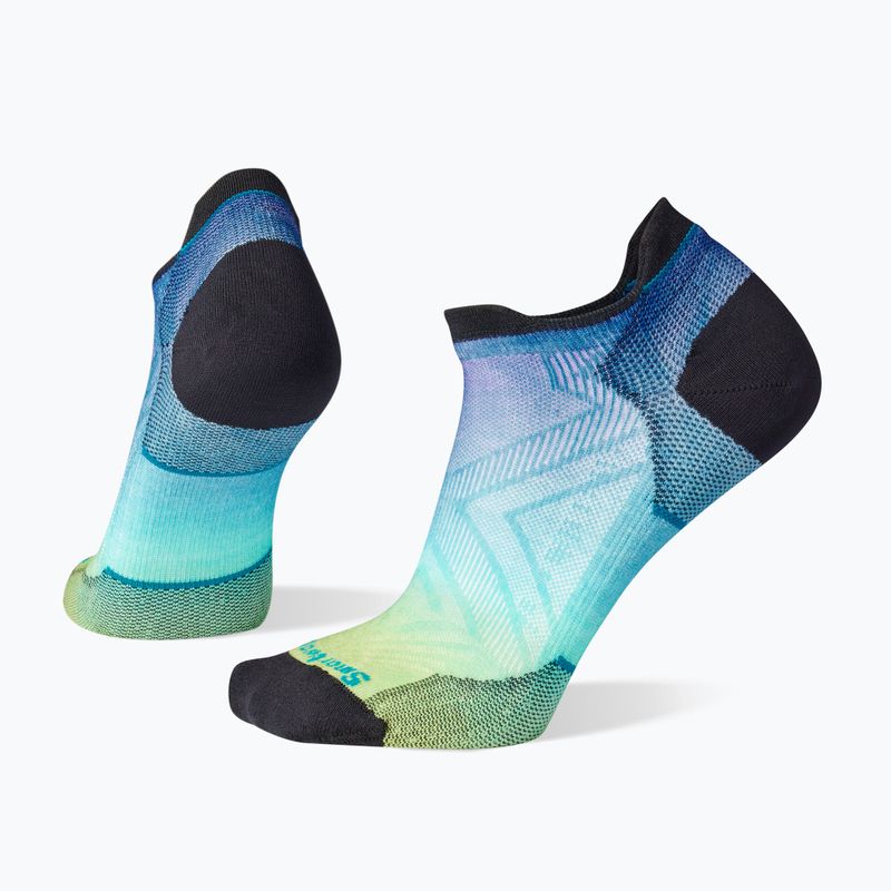Șosete de alergare Smartwool Run Zero Cushion Ombre Print Ombre pentru femei Smartwool Run Zero Cushion Ombre Print Low Ankle capri running socks