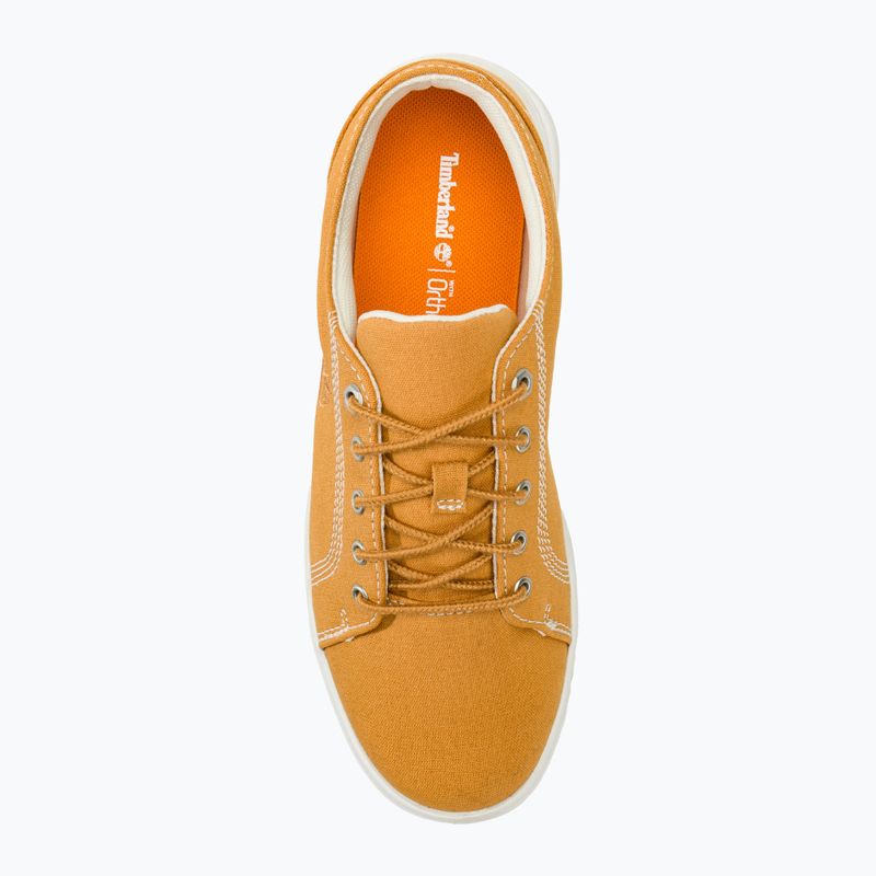 Timberland Seneca Bay Fabric Ox molid galben molid pantofi junior 5