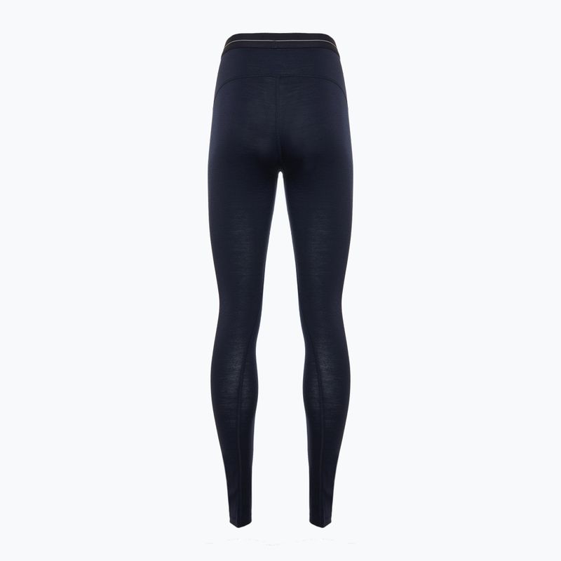 Pantaloni termoactivi pentru femei icebreaker 200 Oasis midnight navy 2