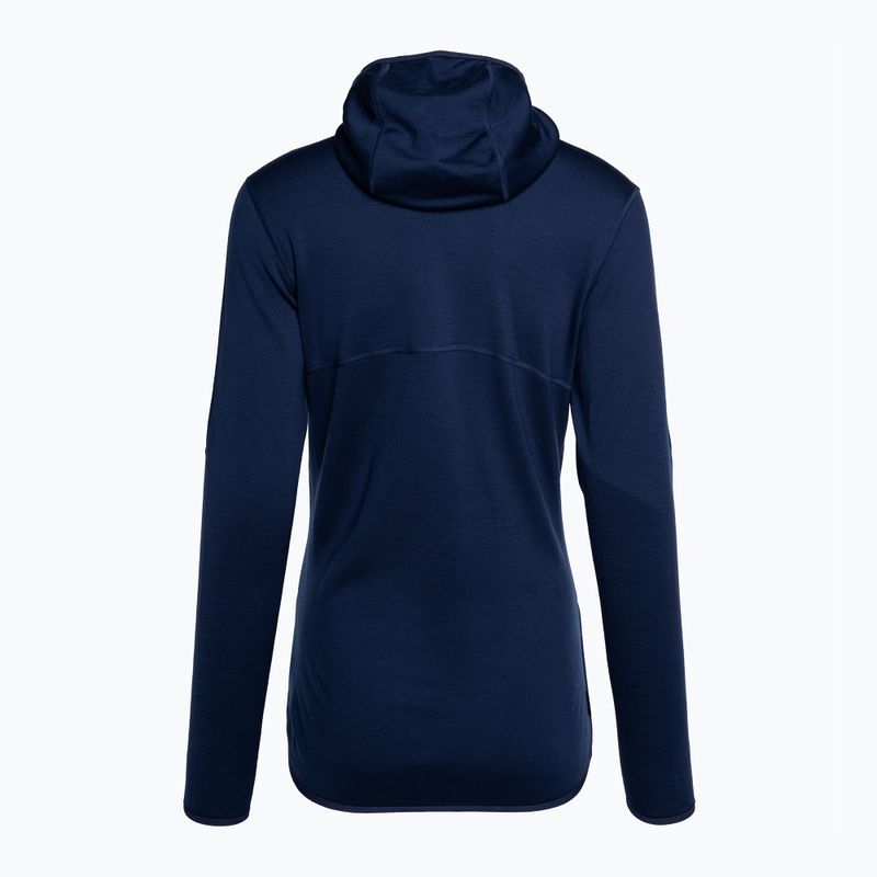 Jachetă de schi pentru femei Icebreaker Merino 560 Realfleece Elemental II Royal Navy 2