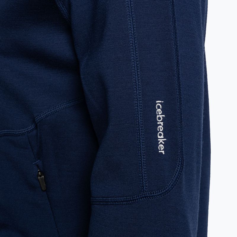 Jachetă de schi pentru femei Icebreaker Merino 560 Realfleece Elemental II Royal Navy 3