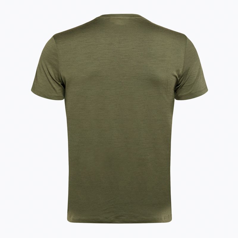 Tricou termic pentru bărbați icebreaker Tech Lite II mountain Tops verde IB0A56VE0691 7