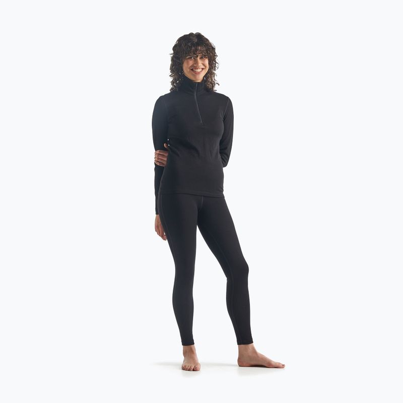Bluză termoactivă pentru femei icebreaker 260 Tech LS Half Zip black 2