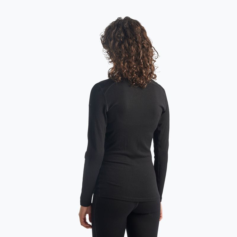 Bluză termoactivă pentru femei icebreaker 260 Tech LS Half Zip black 3
