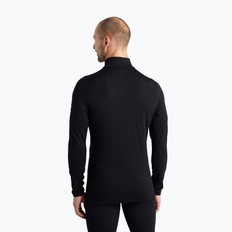 Bluză termoactivă pentru bărbați icebreaker 260 Tech LS Half Zip black 3