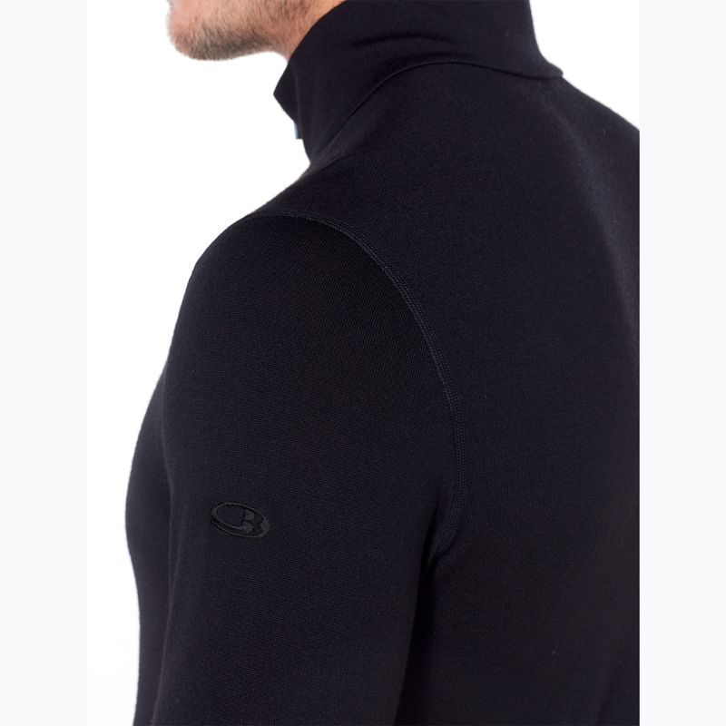 Bluză termoactivă pentru bărbați icebreaker 260 Tech LS Half Zip black 6