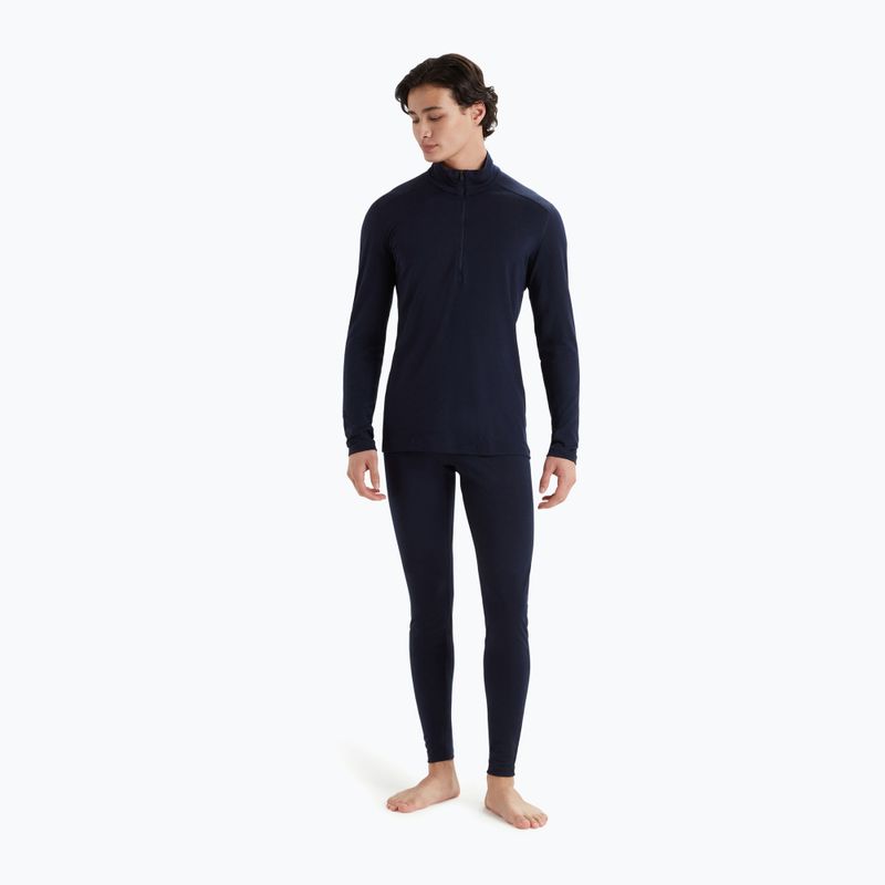 Bluza termică pentru bărbați icebreaker Merino 200 Oasis Half Zip midnight navy 2