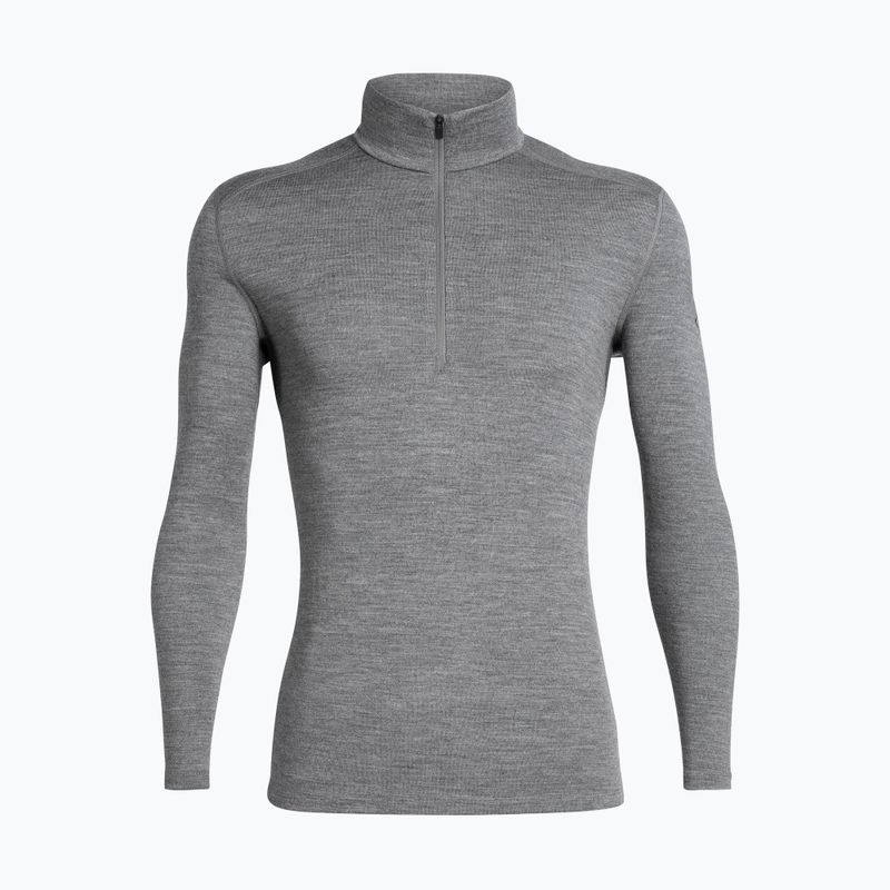 Bluză termoactivă pentru bărbați icebreaker 260 Tech LS Half Zip gritstone heather 7