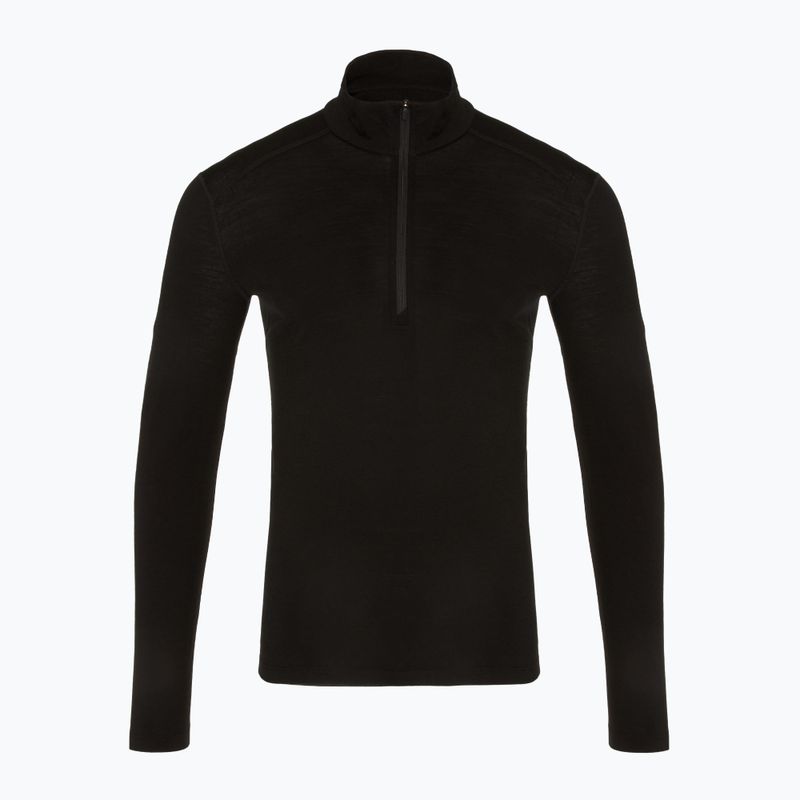 Longsleeve termoactiv pentru bărbați icebreaker Merino 200 Oasis Half Zip black 5