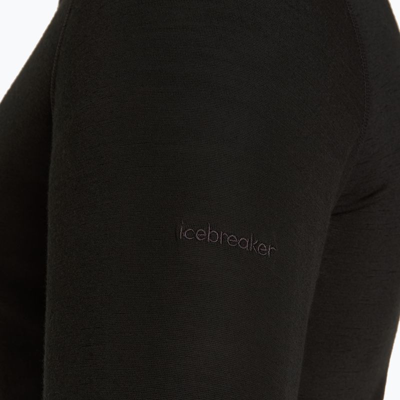 Longsleeve termoactiv pentru bărbați icebreaker Merino 200 Oasis Half Zip black 7
