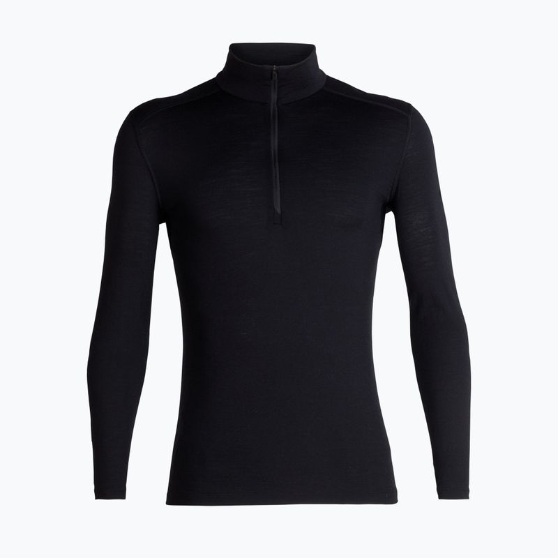 Longsleeve termoactiv pentru bărbați icebreaker Merino 200 Oasis Half Zip black 8