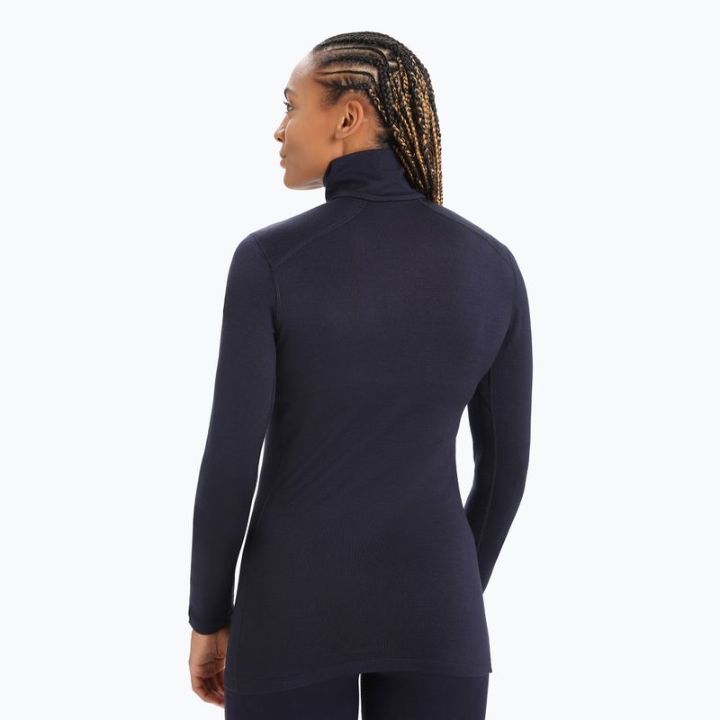 Bluză termoactivă pentru femei icebreaker 260 Tech LS Half Zip midnight navy 3