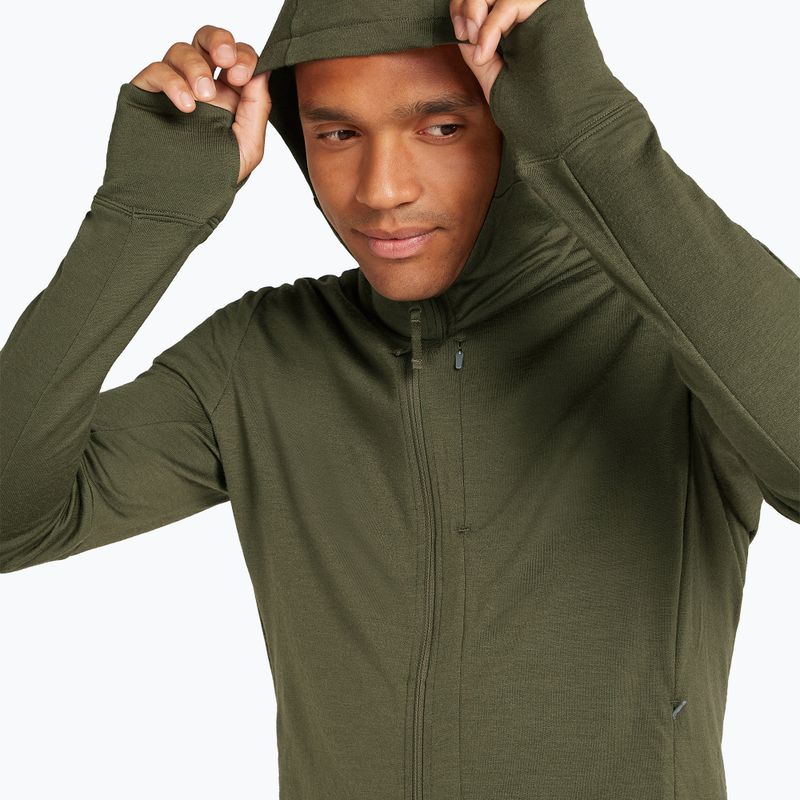 Men's Icebreaker Merino 260 Quantum IV Zip Hoodie loden 5
