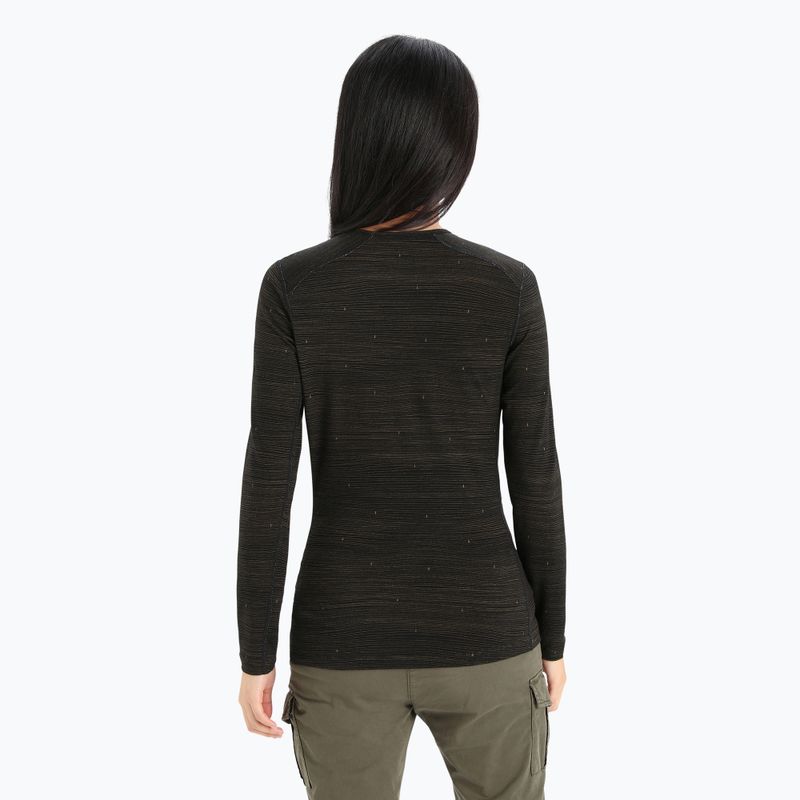 Tricou termic pentru femei icebreaker 200 Oasis negru IB0A56HX5941 3