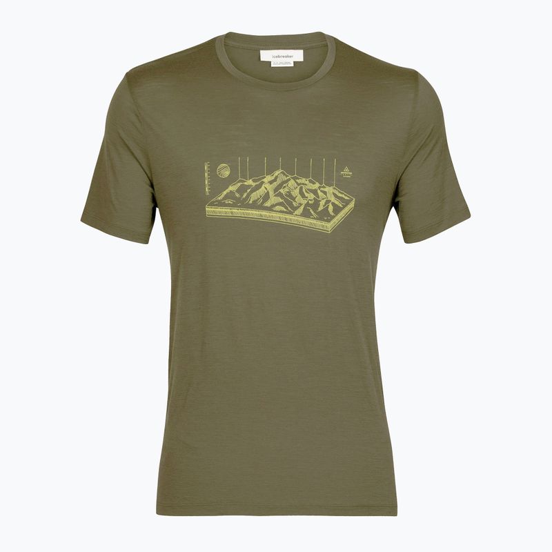 Tricou de trekking Icebreaker Tech Lite II pentru bărbați  verde IB0A56IK0691 5