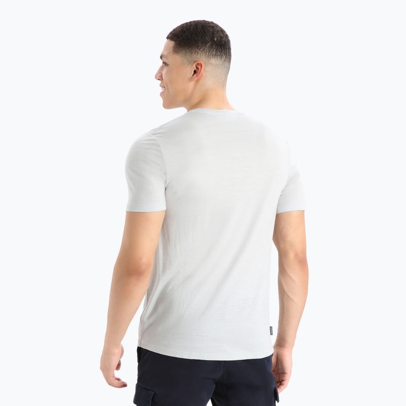 Tricou de trekking Icebreaker Tech Lite II pentru bărbați alb IB0A56IK5681 3