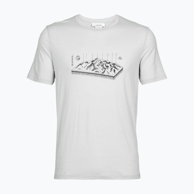 Tricou de trekking Icebreaker Tech Lite II pentru bărbați alb IB0A56IK5681 6