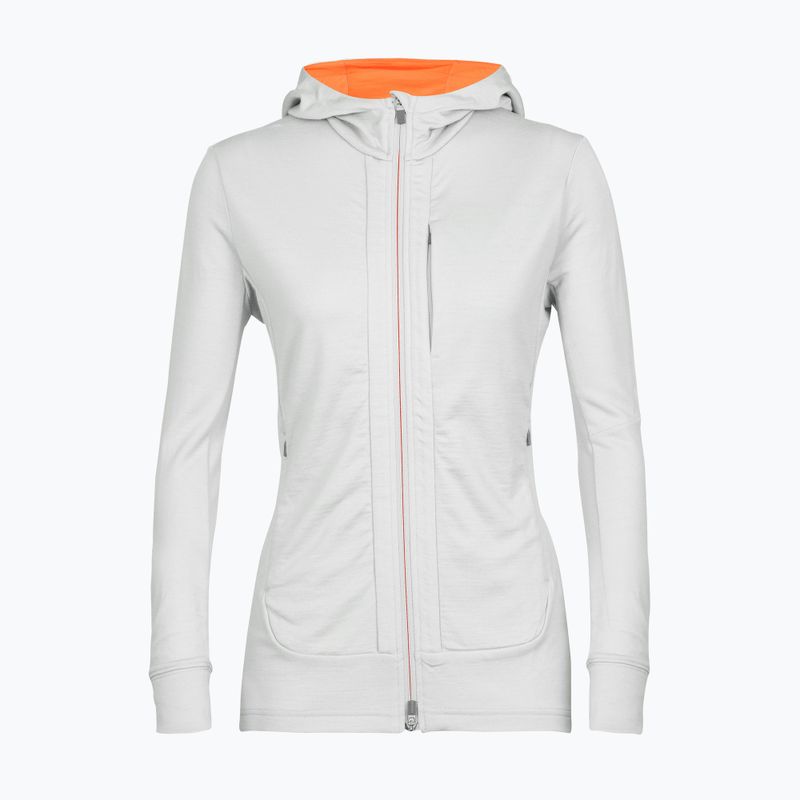 Icebreaker bluză de trekking pentru femei Quantum III LS Zip Hood alb IB0A59JW5521 9