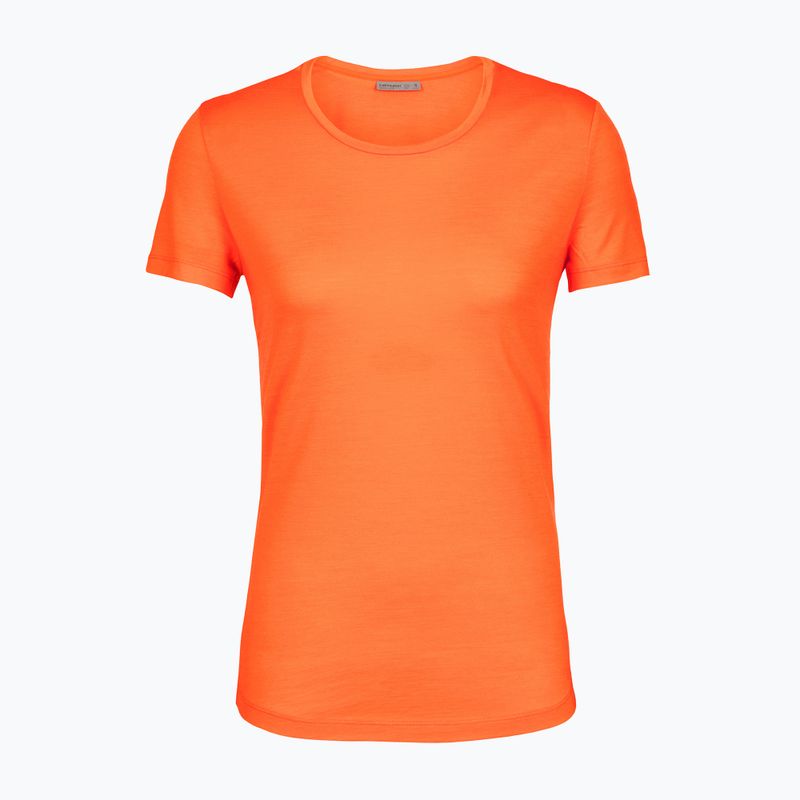 Icebreaker tricou de trekking pentru femei Sphere II SS portocaliu IB0A56D35471