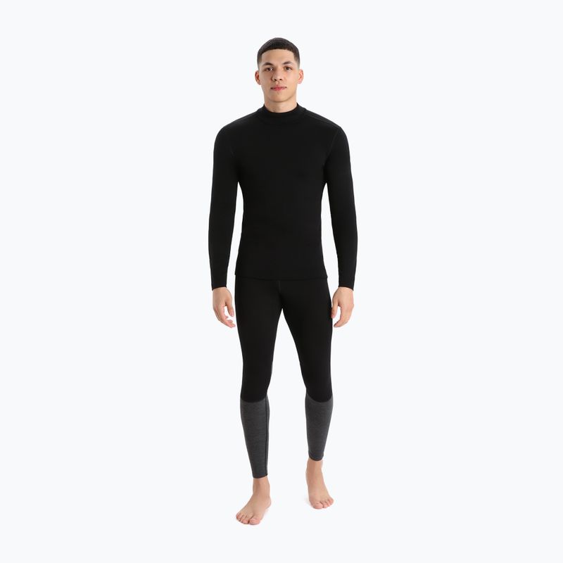 Bluză termică pentru bărbați icebreaker 260 Tech Turtleneck black 5