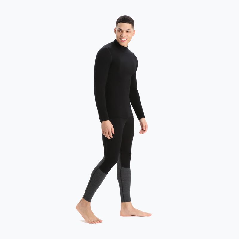 Bluză termică pentru bărbați icebreaker 260 Tech Turtleneck black 7